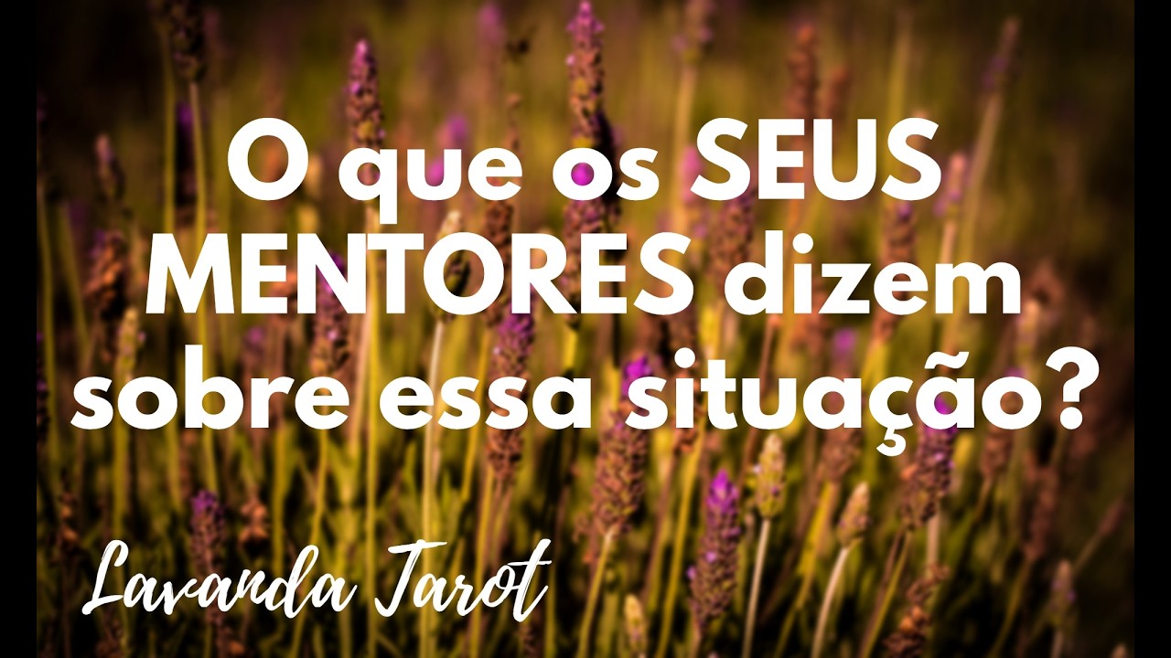 #tarot 💜🪻O que os SEUS MENTORES dizem sobre essa situação?💜🪻