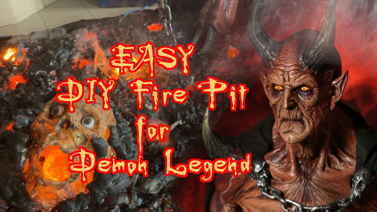 Demon Legend Fire Pit DIY Tutorial!
