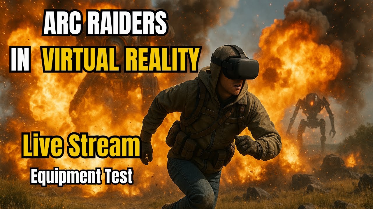 Equipment Test! | Arc Raiders in Virtual Reality #funnygameplay #katvr #wieldvr