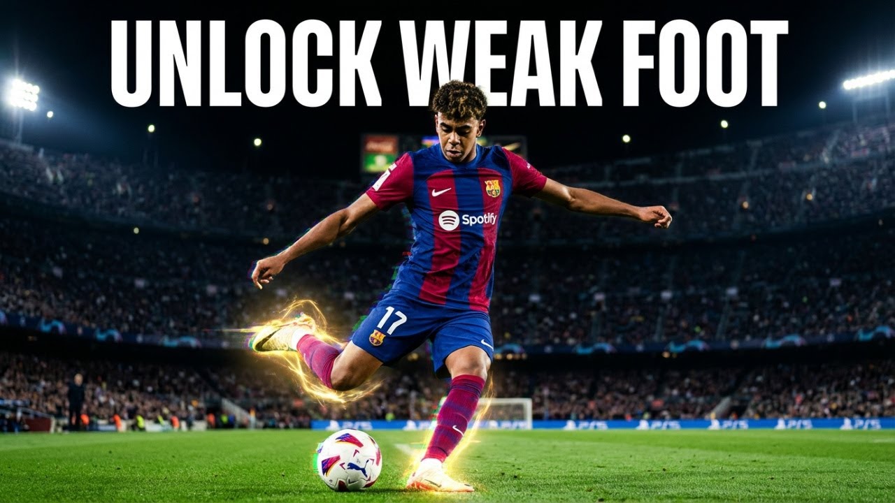 4 Best ways to Improve Your Weak Foot Fast( Scouts Notice you) #footballtraining #weakfoot