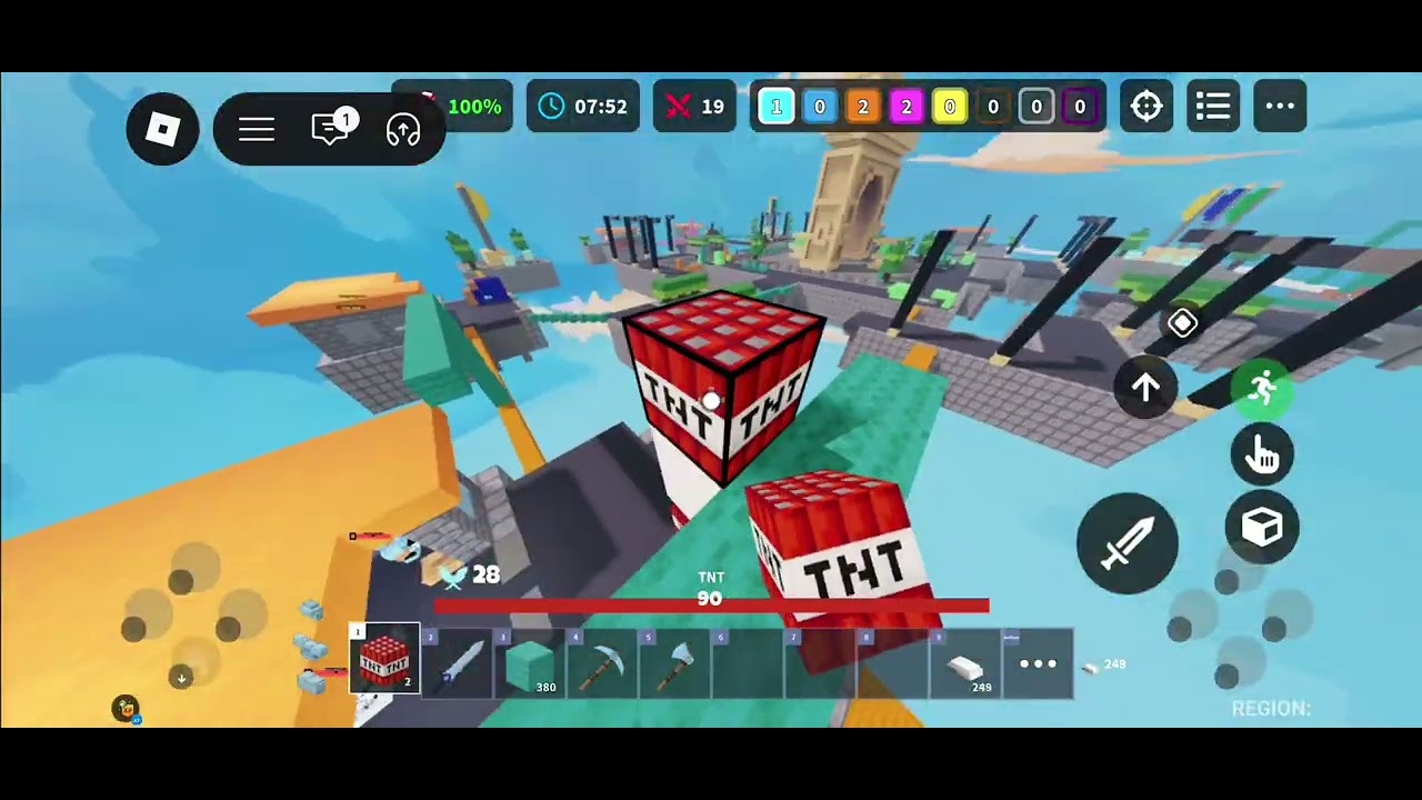 Solo dous with aery kit bed wars @bedwars