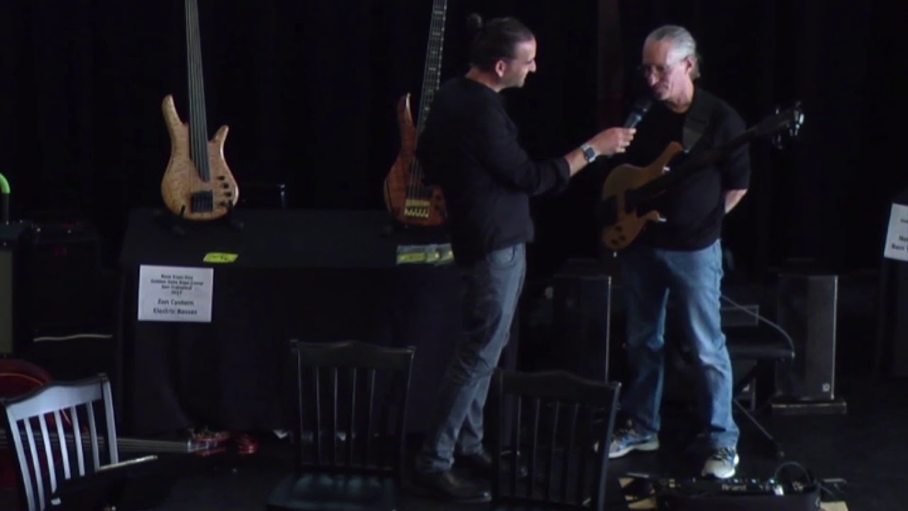 Michael Manring demonstrates the Zon Hyperbass