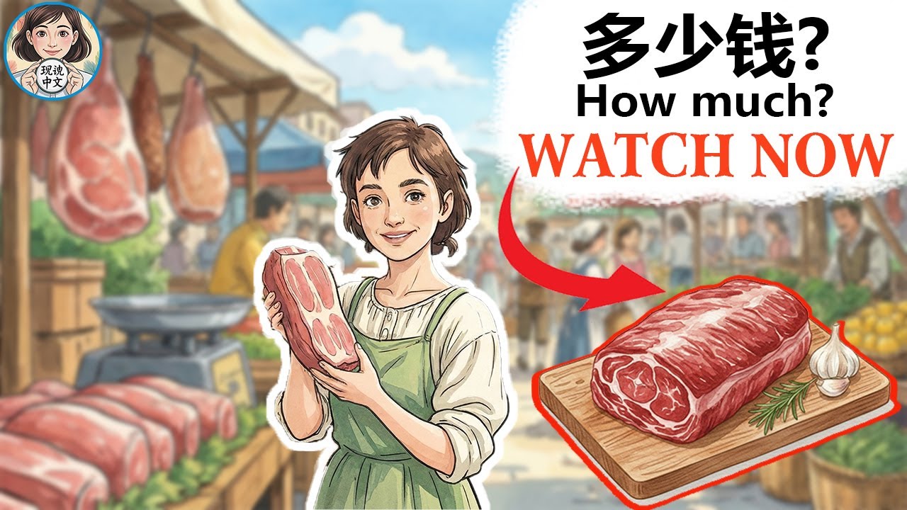 10 Simple Mandarin Sentences for the Market “多少钱” + “可以便宜吗” 结账 jiézhàng