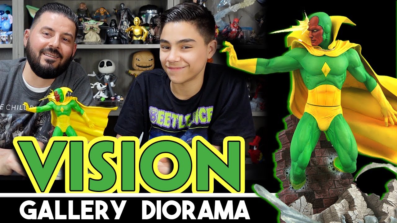 Unboxing the Vision Gallery Diorama | Stunning Marvel Collectible!