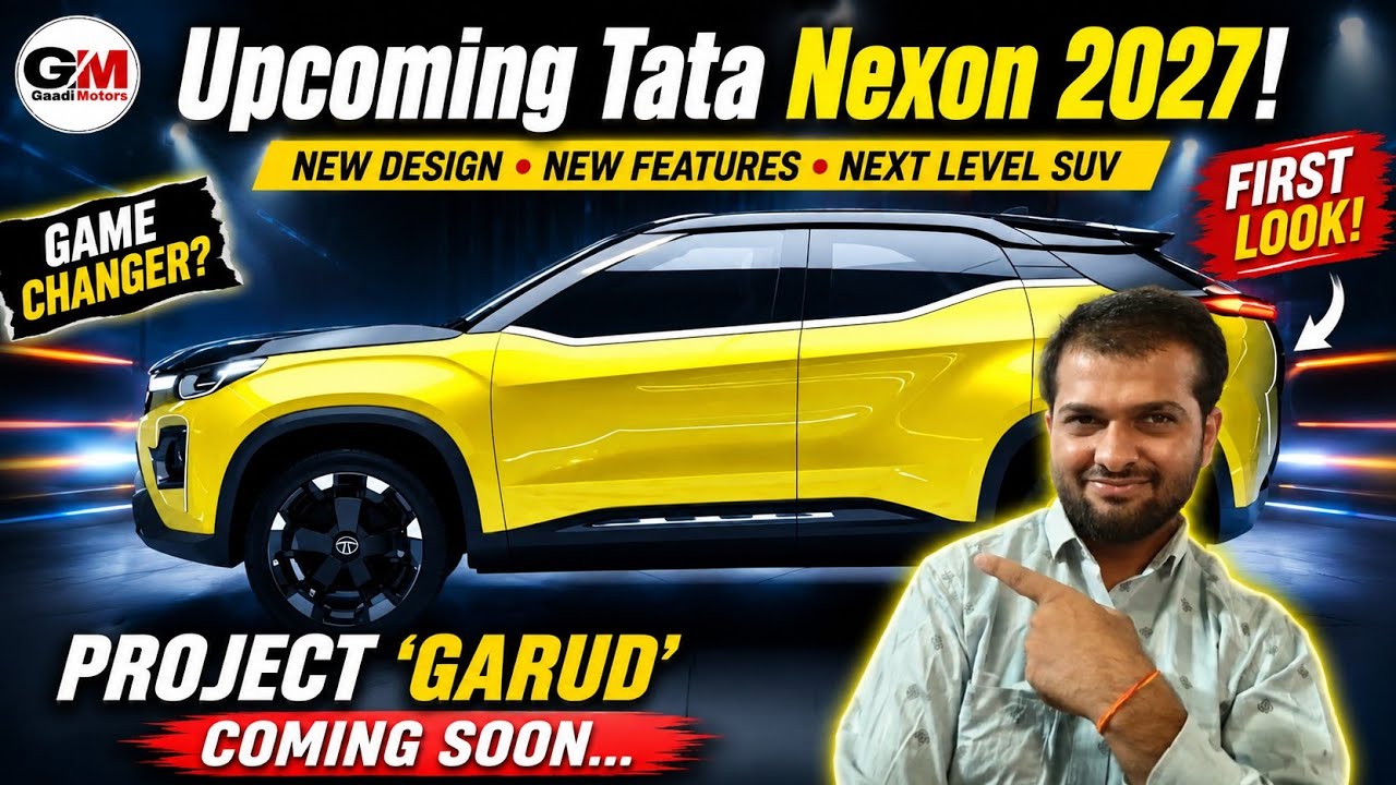 Tata Nexon Next Generation 2027 | Garud Is Coming - Gaadi Motors #tatanexon #upcomingcars