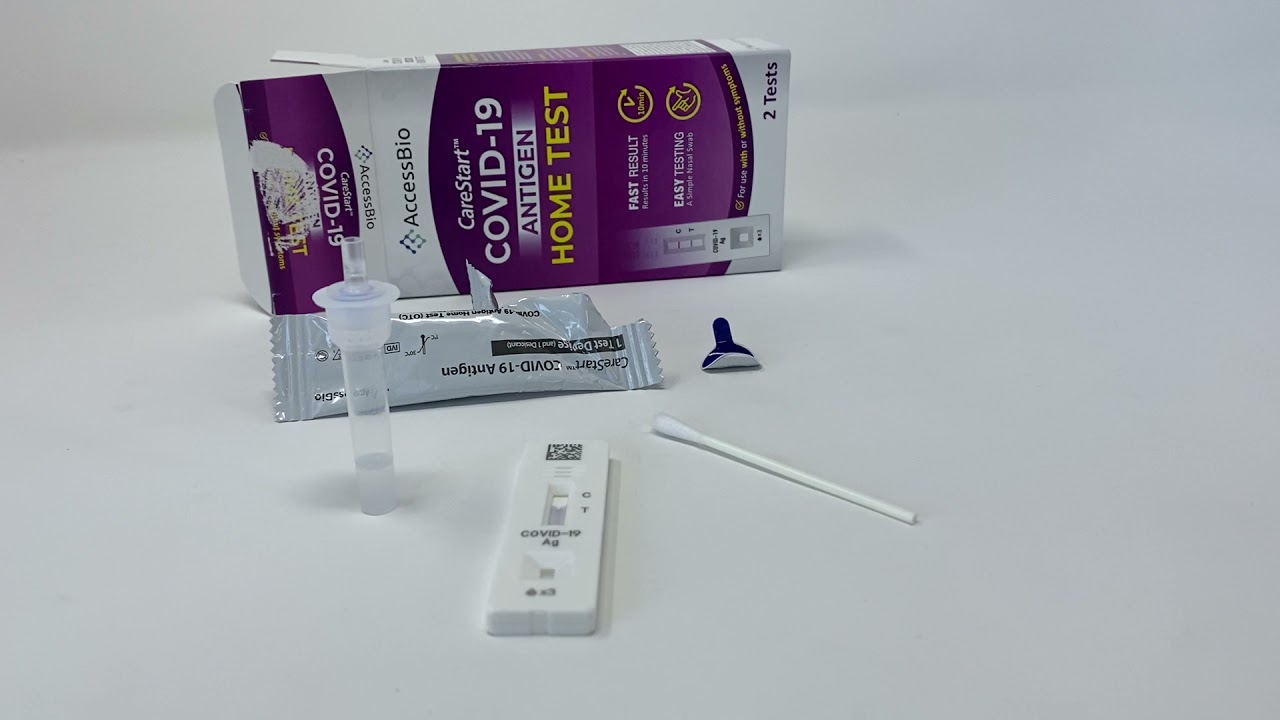 CareStart&trade; Rapid Antigen Home Test Kit.