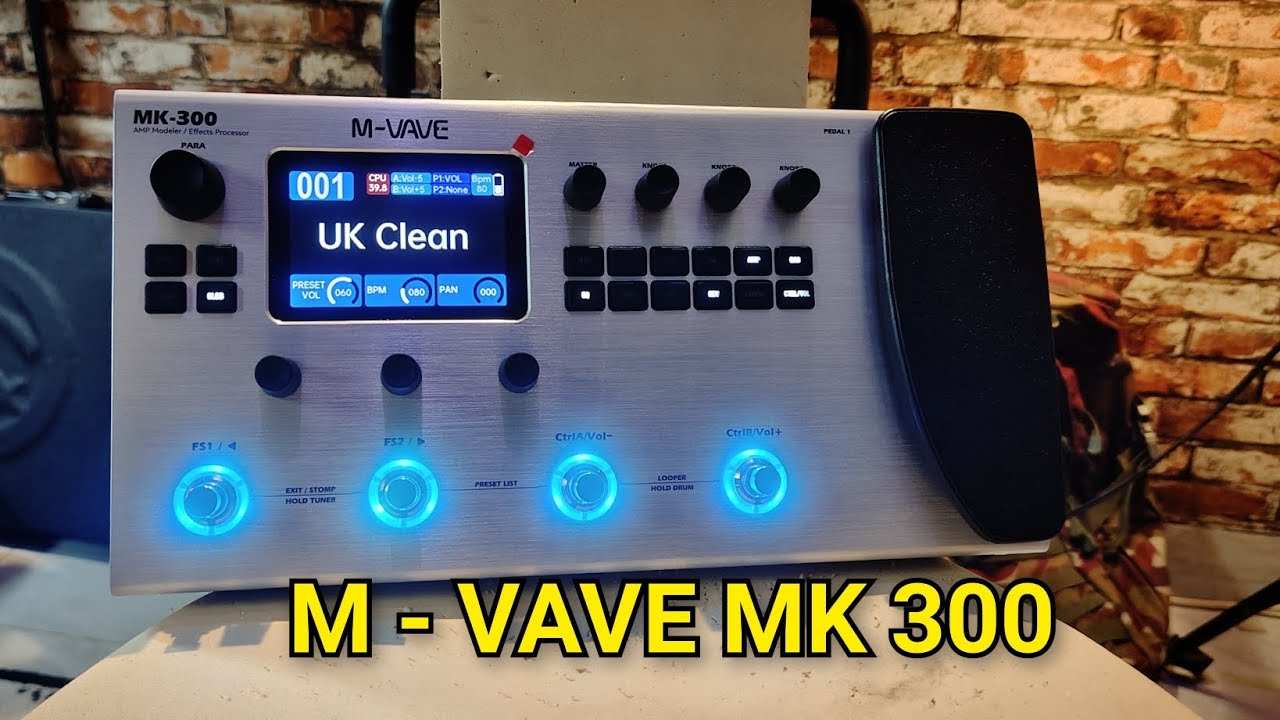 REVIEW EFEK 2 JTAN RASA 5 JT M-VAVE MK 300 MULTI PROSESOR CPU. 