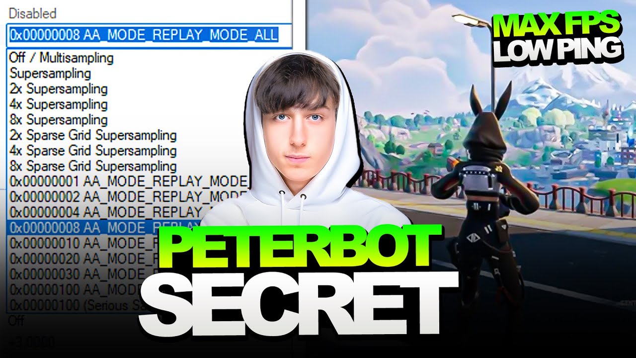 Peterbot&rsquo;s Ultimate Settings for MAX FPS & 0 Input Delay in Fortnite Chapter 7! 😱 (2025)