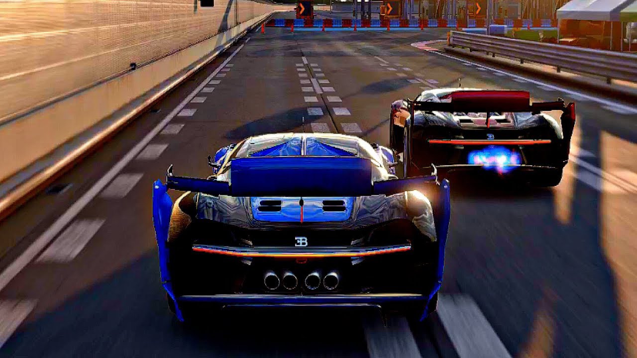 Gran Turismo Sport - Gameplay Bugatti Vision GT @ Tokyo Expressway [1080p 60fps]