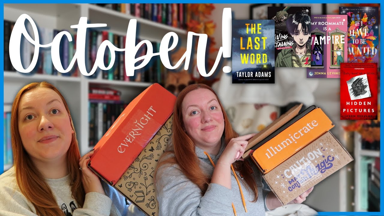 October Monthly Vlog & Unboxings 🎃