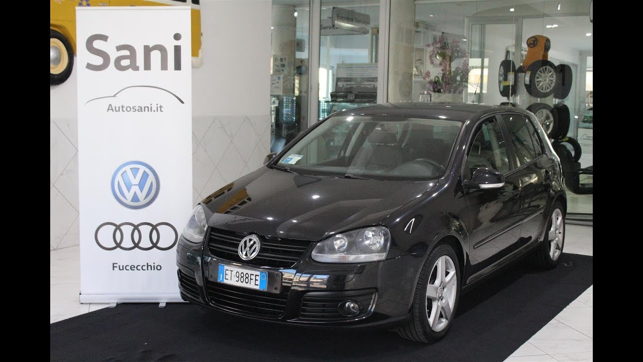 VOLKSWAGEN GOLF GT Sport 1.9 tdi 105 cv km Certificati