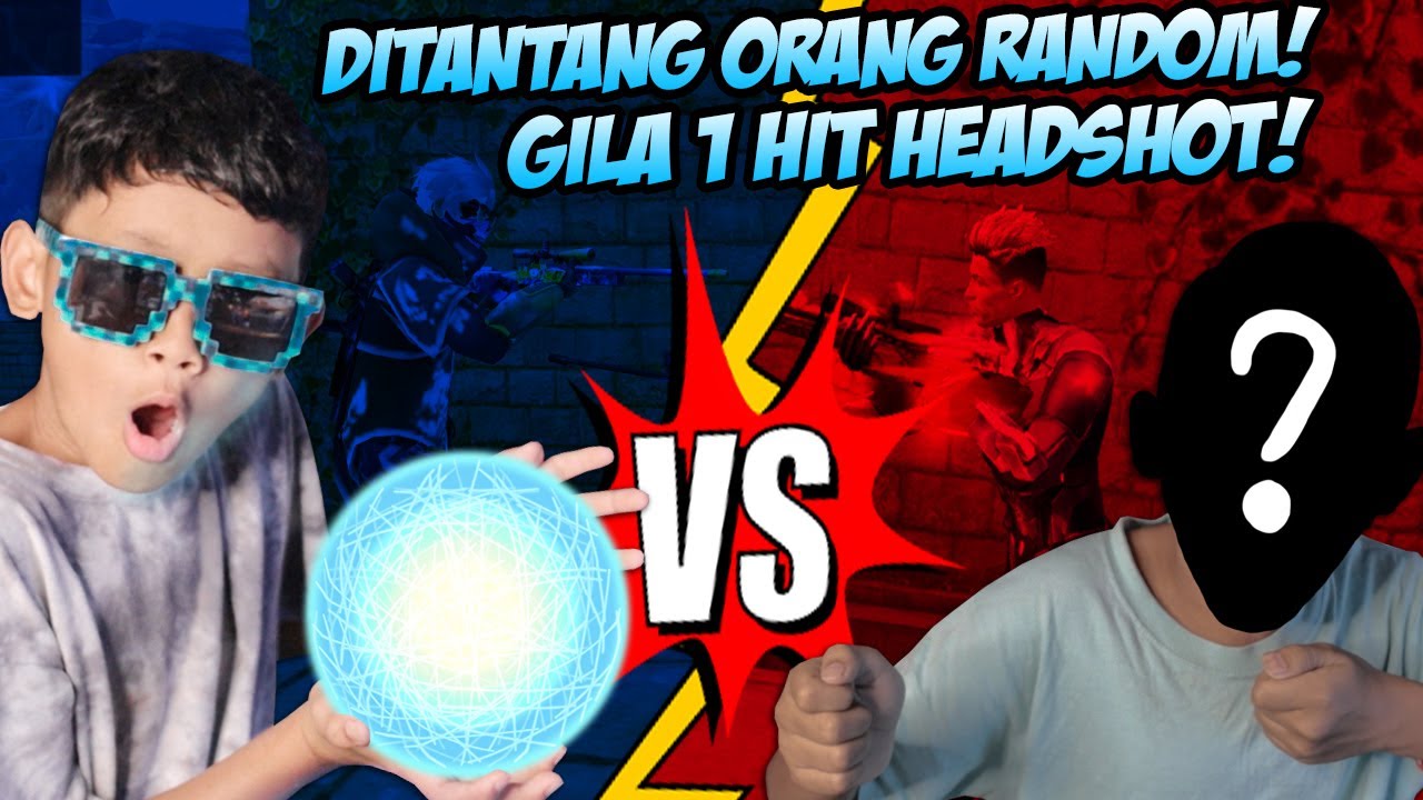 PARAH!!! DI AJAKIN DUEL SAMA ORANG RANDOM 1 VS 1! AIMNYA GILA 1 HIT HEADSHOT BOCIL HAMPIR KALAH!