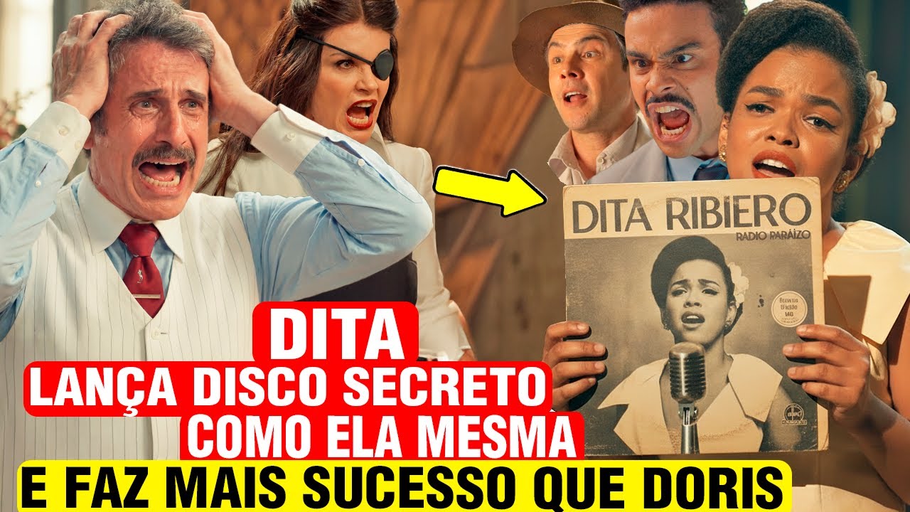 ÊTA MUNDO MELHOR - Dita lança DISCO SECRETO como ela MESMA e faz mais SUCESSO QUE DORIS RIVER!