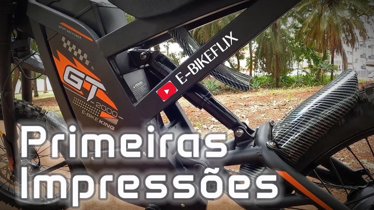 Ouxi GT-2000  - Primeiras Impressões | Rolê 50Km | Subidas | TOP Speed | E-BIKE Vlog