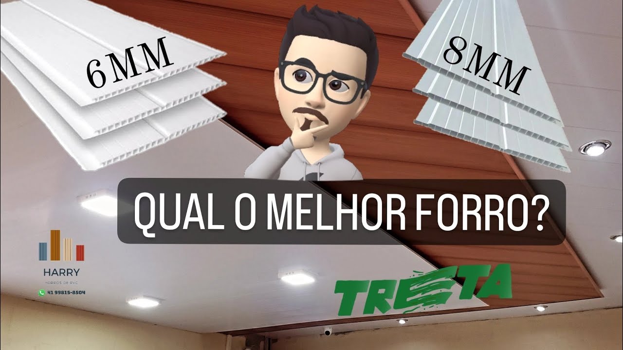 Forro 8mm &eacute; melhor que 6mm? 🤔🤨🤔&nbsp; N&atilde;o se engane este forro s&oacute; nos temos #forrodepvc #forropvc #forro
