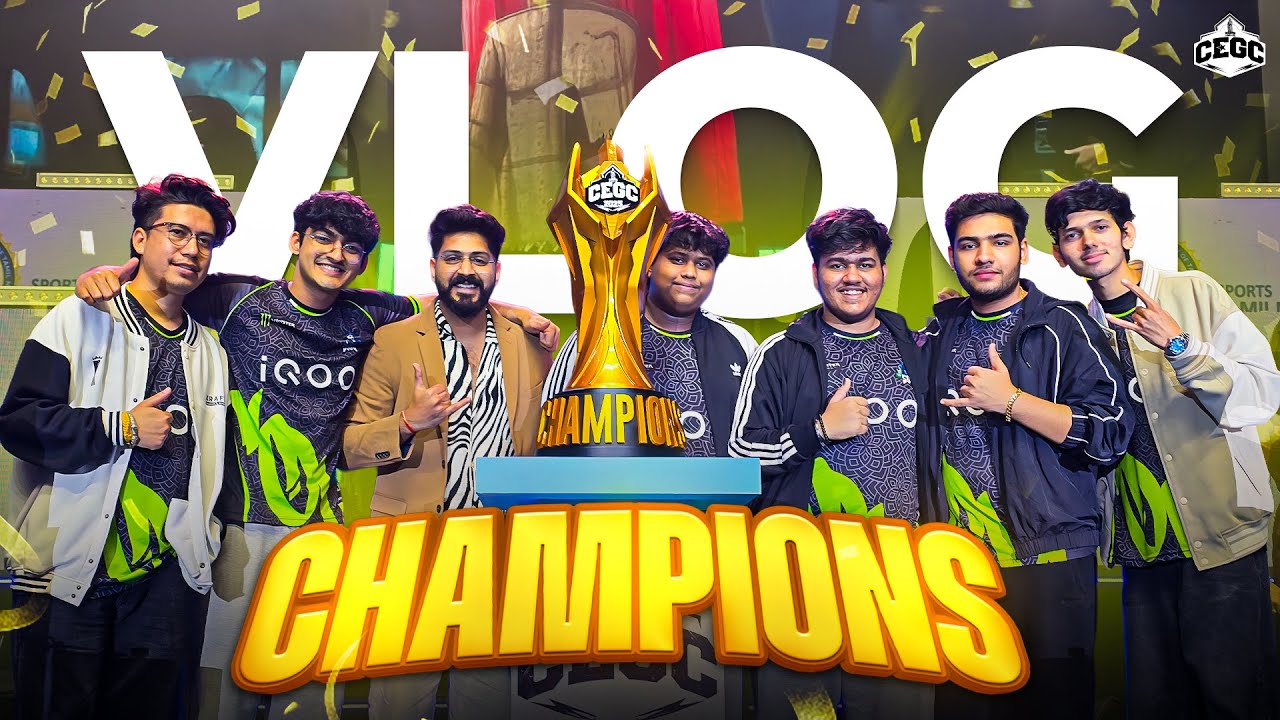CEGC 2025 | IQOOSOUL CHAMPIONS | GOBLIN LEGIT 1st TROPHY | SMASH RULE BASHED 🚀