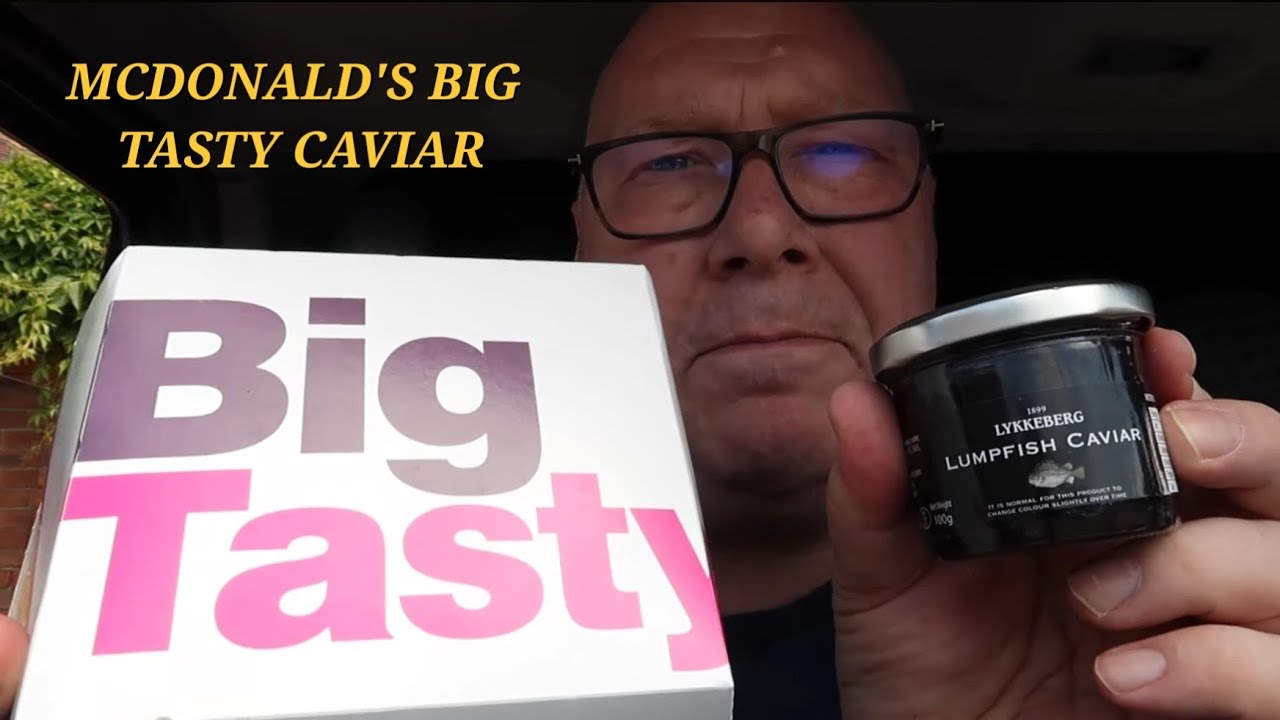 NEW McDonalds Caviar Big Tasty & New Dips