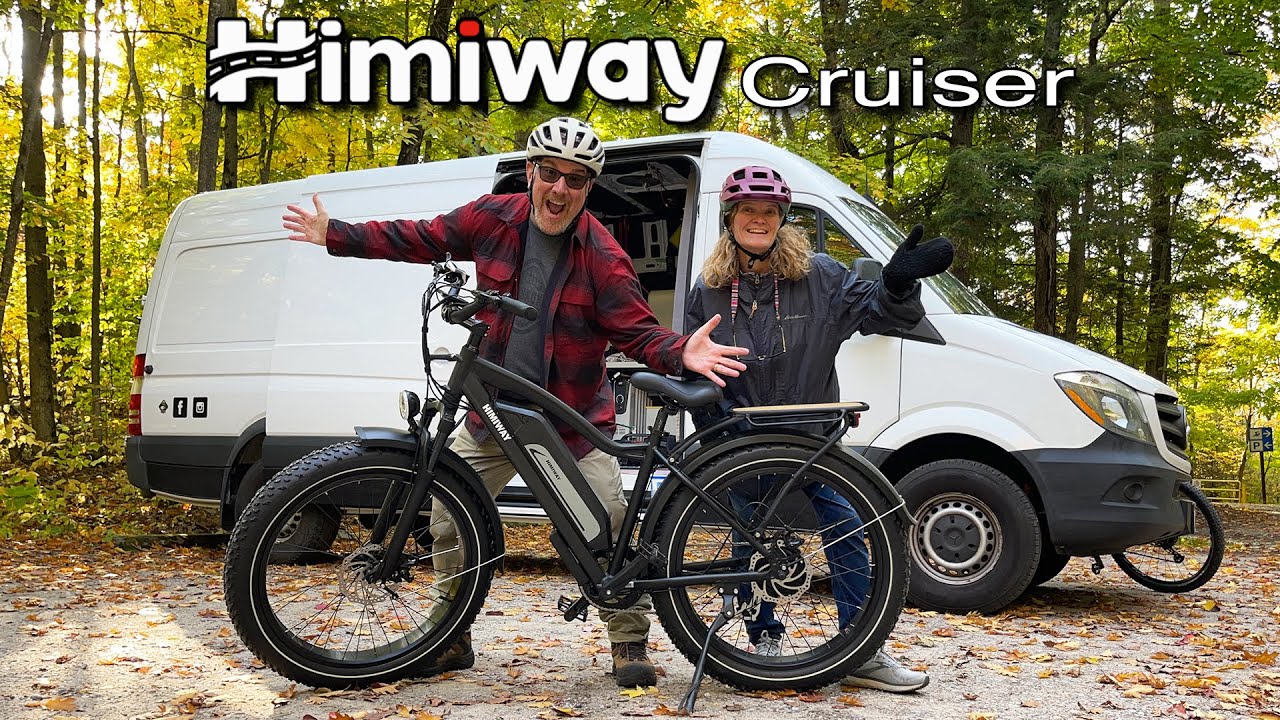 Our 1st Ever Ride on an EBIKE • HIMIWAY CRUISER e-bike
