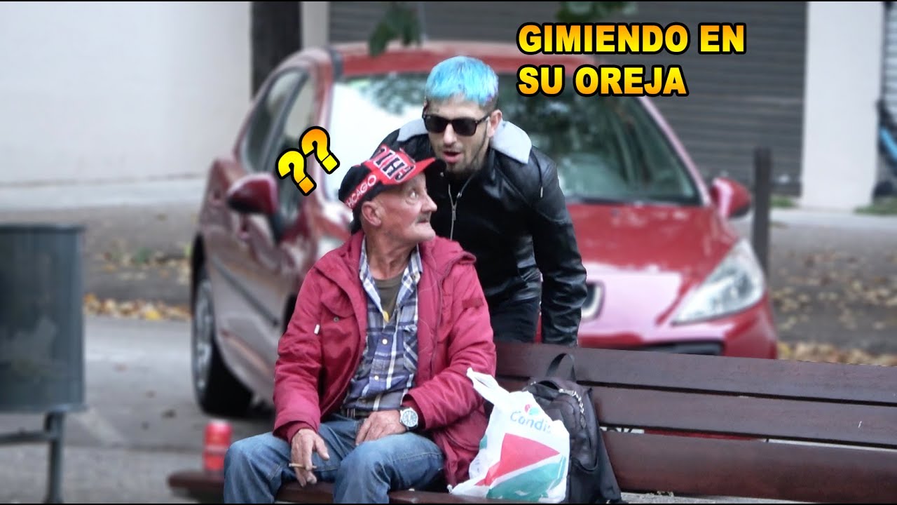 ASUSTANDO A DESCONOCIDOS POR LA ESPALDA 😂