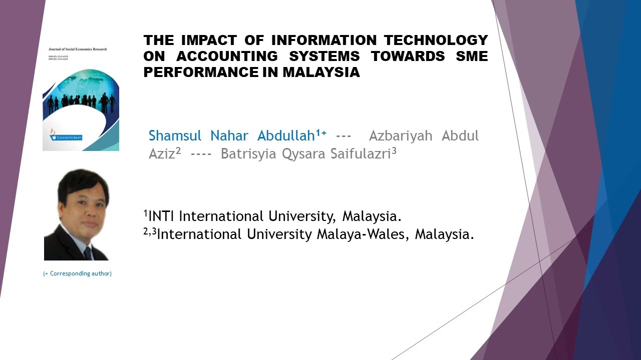 The impact of information technology on accounting  JSER 2023 102 69 80