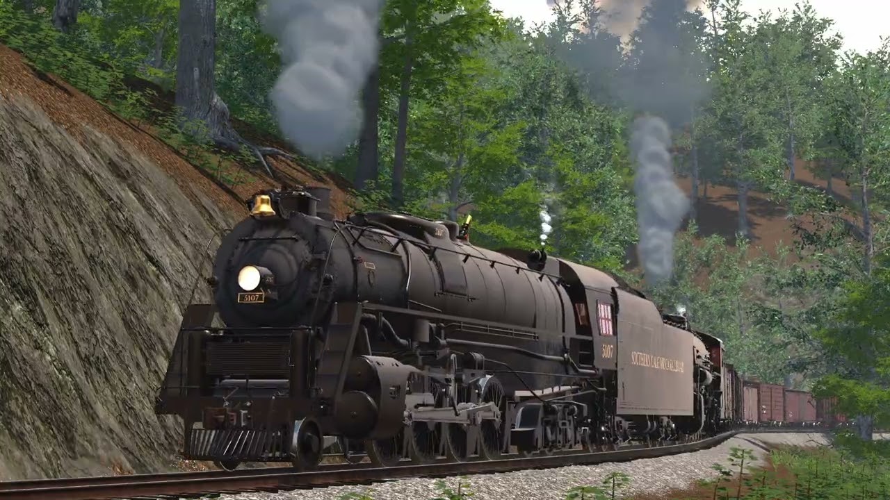 [Railroader]2000t Freight struggle with Nantahara - Topton grade