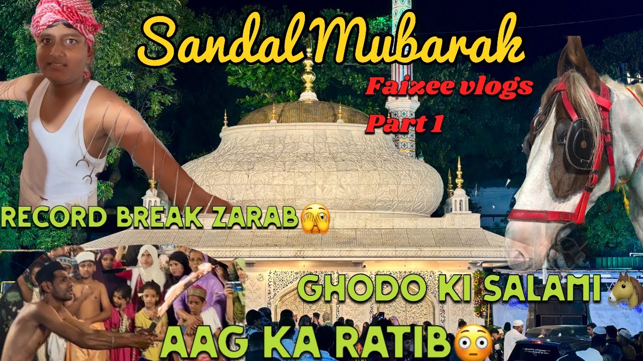 Aag ka Ratib🫣|Sandal Mubarak|Ghodo ki Salami|Babajaan Ki Doli😍|Part 1 Faizee Vlogs