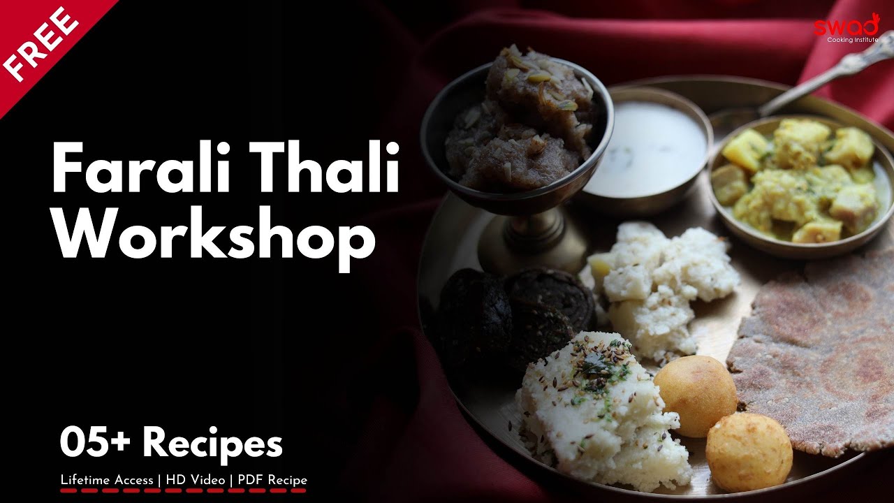 Shravan Special Farali Thali | Free Online Workshop | 5+ Vrat Recipes | उपवास का खाना