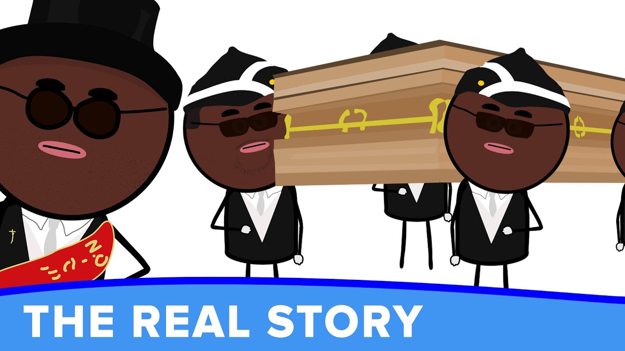 COFFIN DANCE MEME (tipi che ballano con la bara) - LA VERA STORIA - Parodia Animata