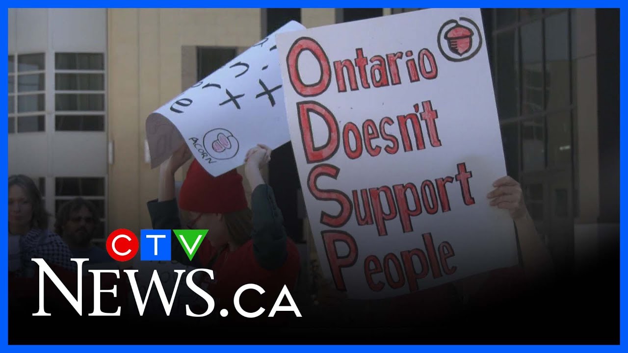 Local protest asks for increase of social assistance