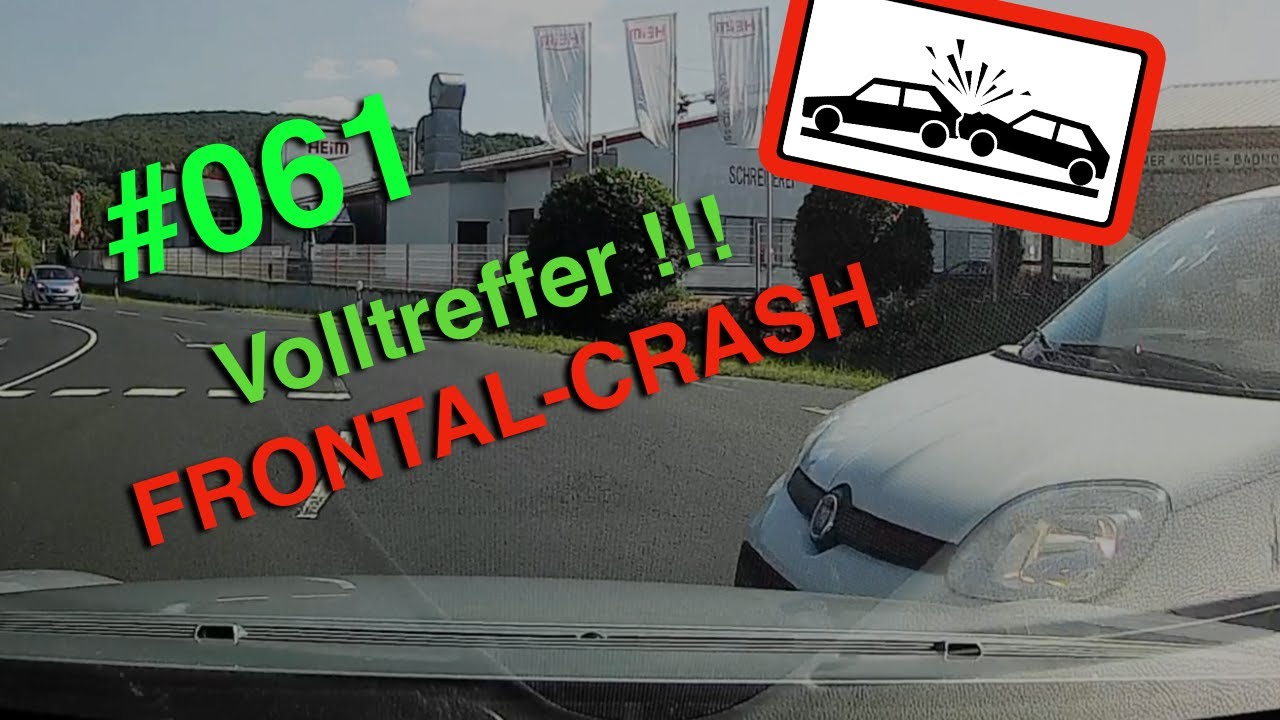 NEDK - Folge 061 - Zusammenstoß in der Stadt! Fußgänger bei rot. Beinahe Unfall. Auto auf dem Radweg