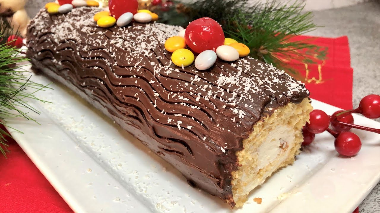 TRONCO DE NAVIDAD, CLASICO Y MUY FACIL