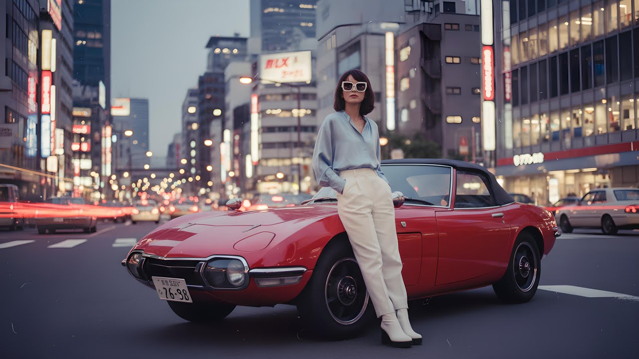 City Pop Fusion | Chic Evening Vibes Mix 2025