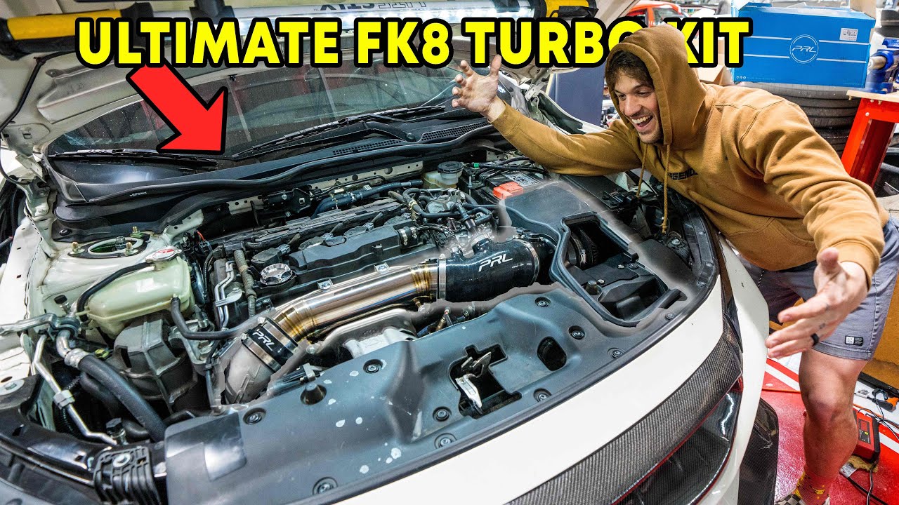 The ULTIMATE Turbo Set up For FK8 Civic Type R | PRL P700, Inlet, & Intake