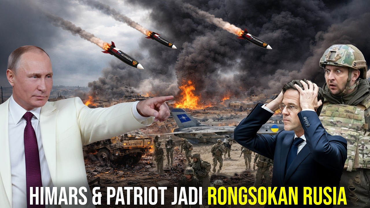 PUTIN PERMALUKAN NATO! Ratusan Rudal Rusia Hancurkan Pangkalan & Senjata Canggih Nato-Ukaraina