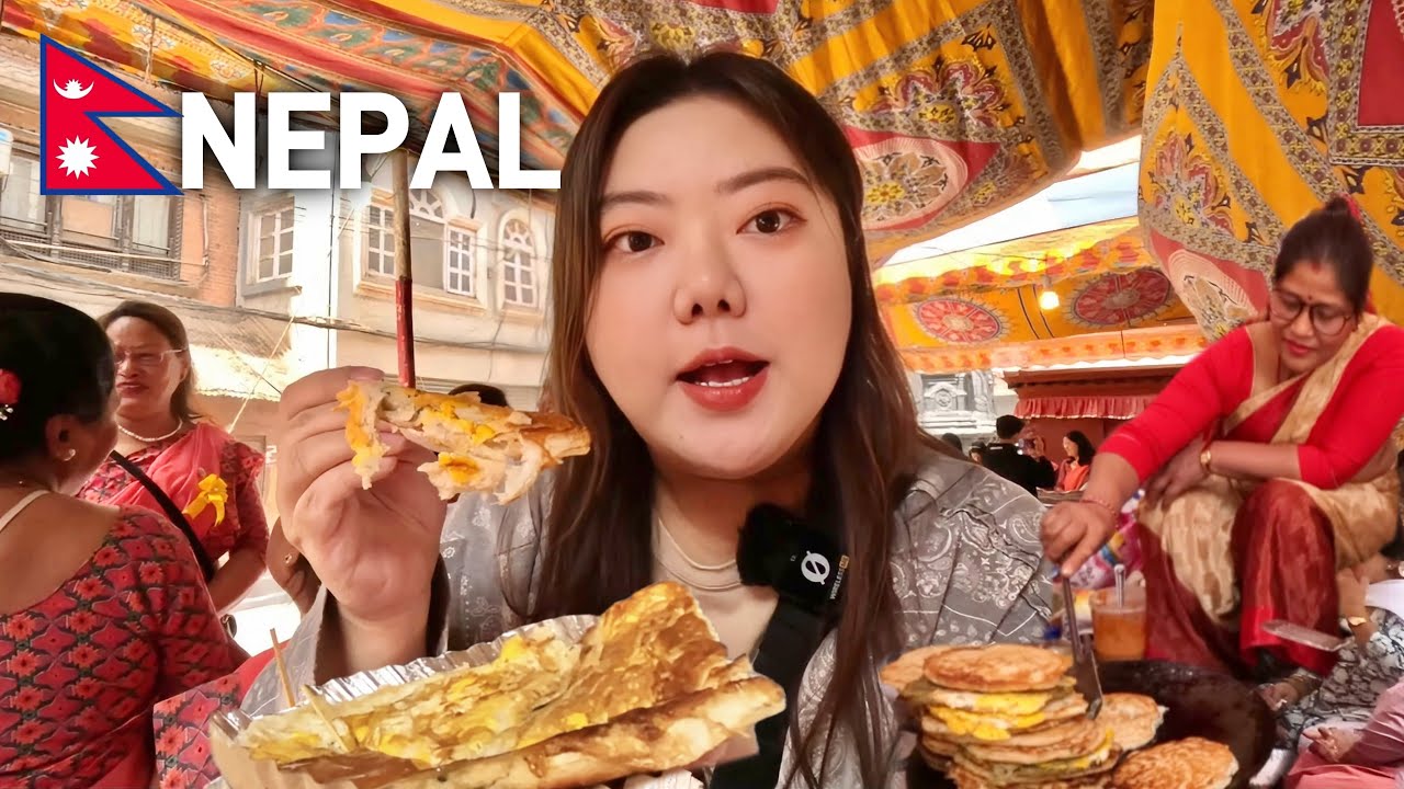 Hidden Newari Breakfast at Kathmandu’s WOMEN ONLY Market 🇳🇵