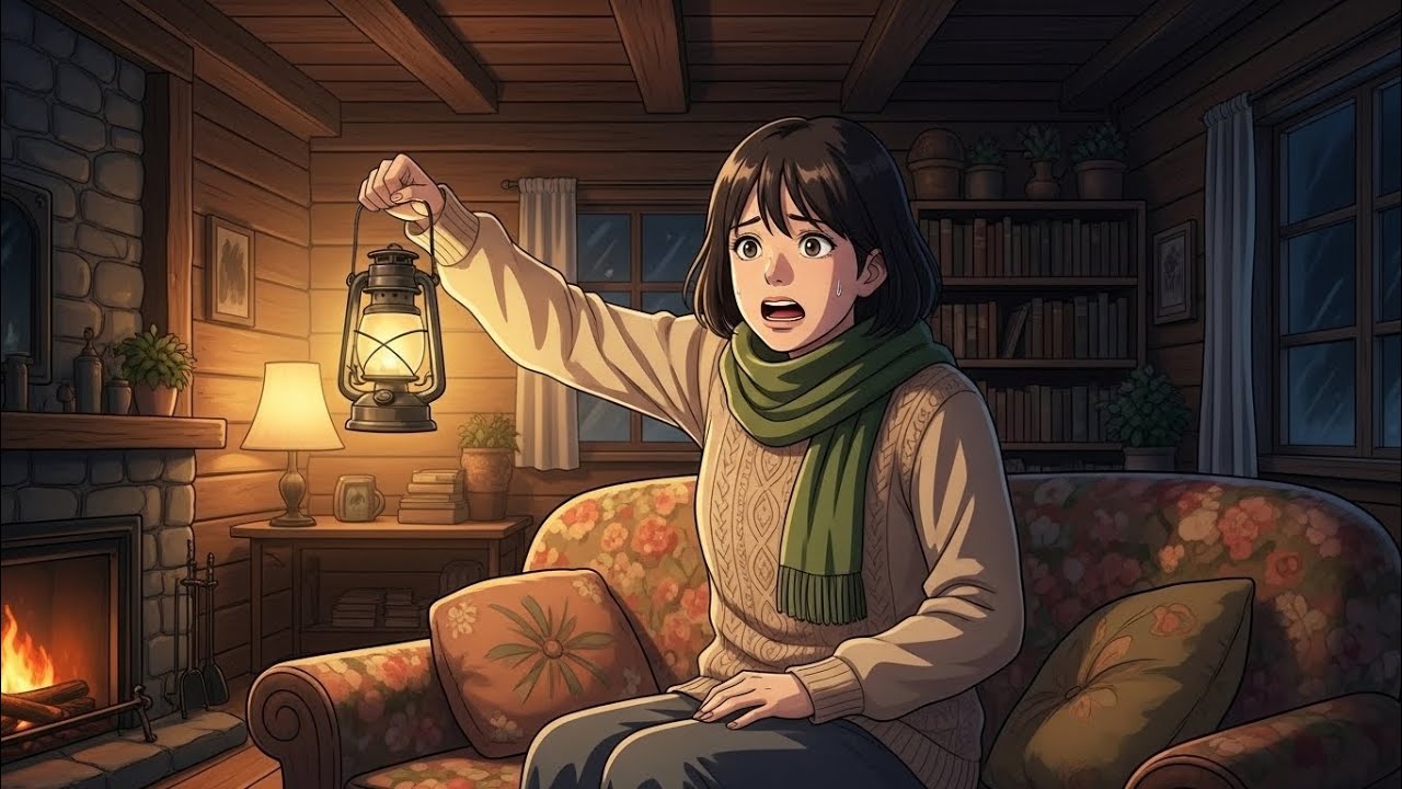 I Was Alone in the Snow Cabin… Then I Saw It in the Window