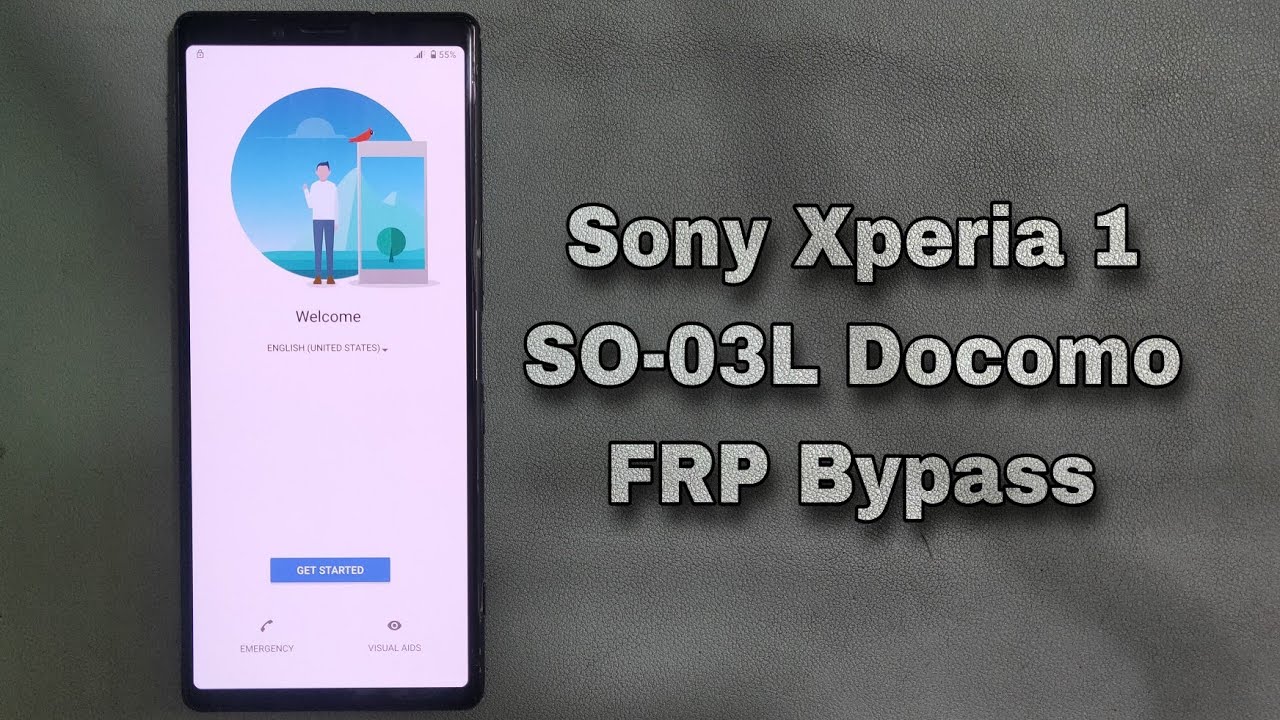 Sony Xperia 1 FRP Bypass SO-03L Docomo Google Account Unlock