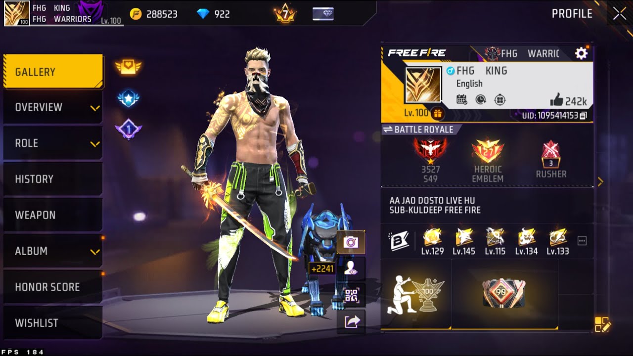 🔴FREE FIRE LIVE LONEWOLF 1V1 GUILD TEST! !!#freefire #shortsfeed #freefiremax #freefireindia