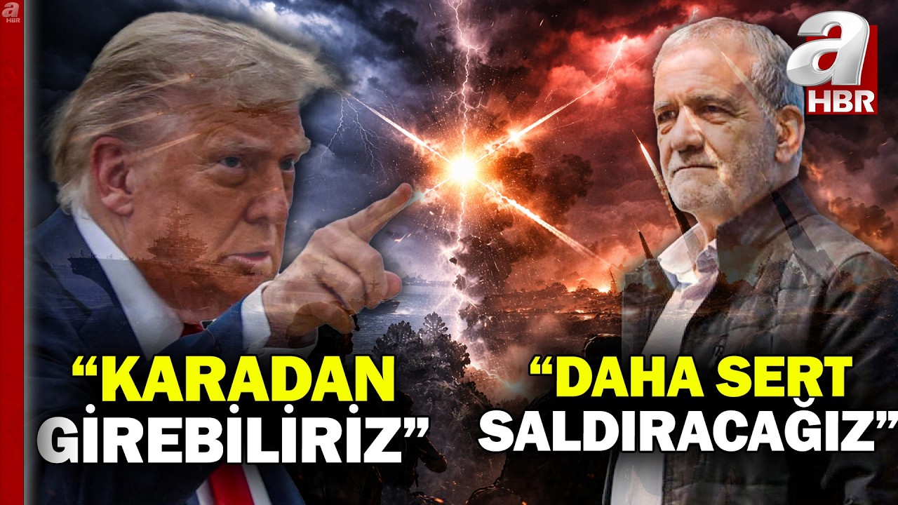 ABD: Daha başlamadık | İran: Daha sert saldıracağız | A Haber