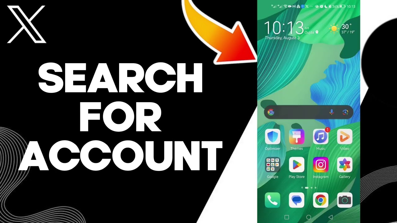 How To Search For Account On X Twitter App