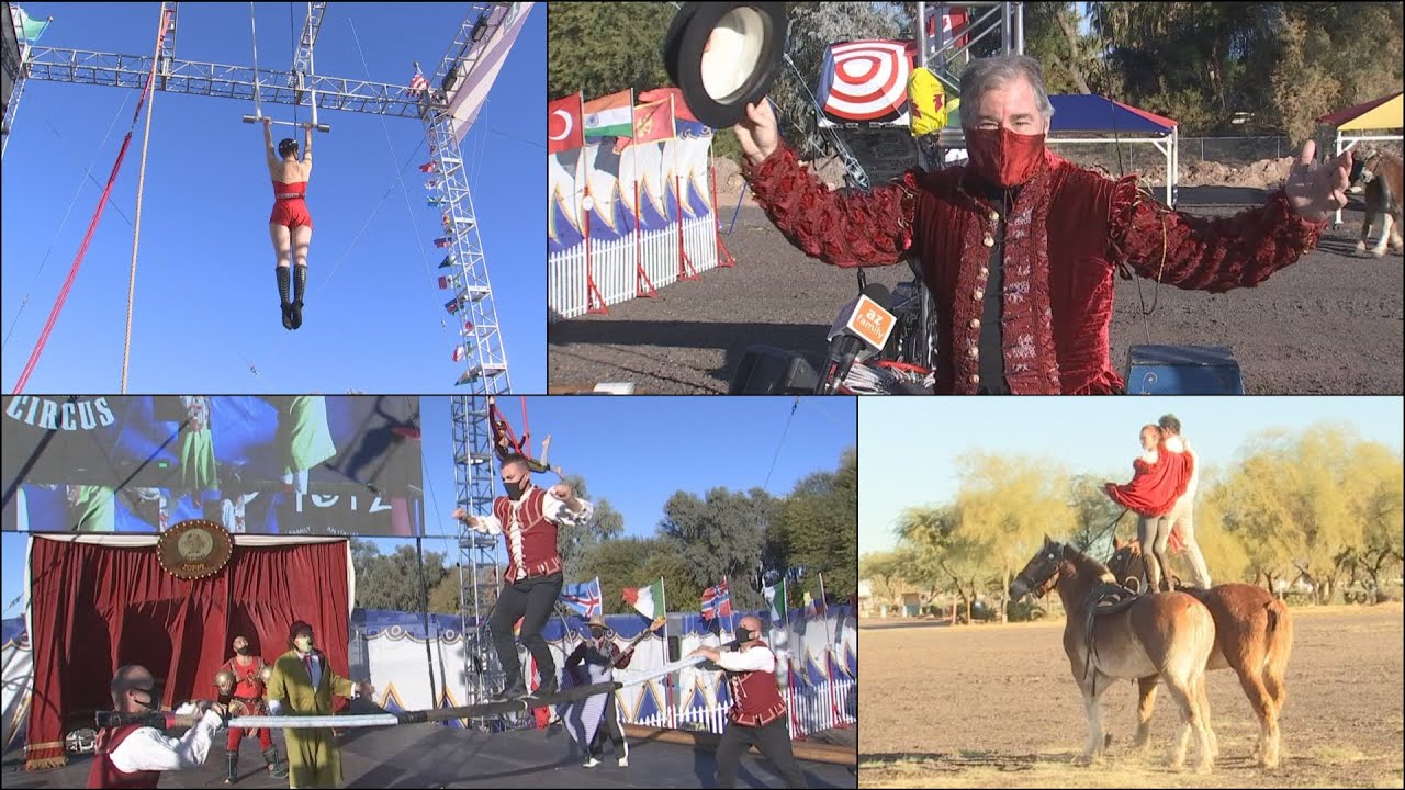 Zoppe Family Circus performing live in Tempe through Jan. 4