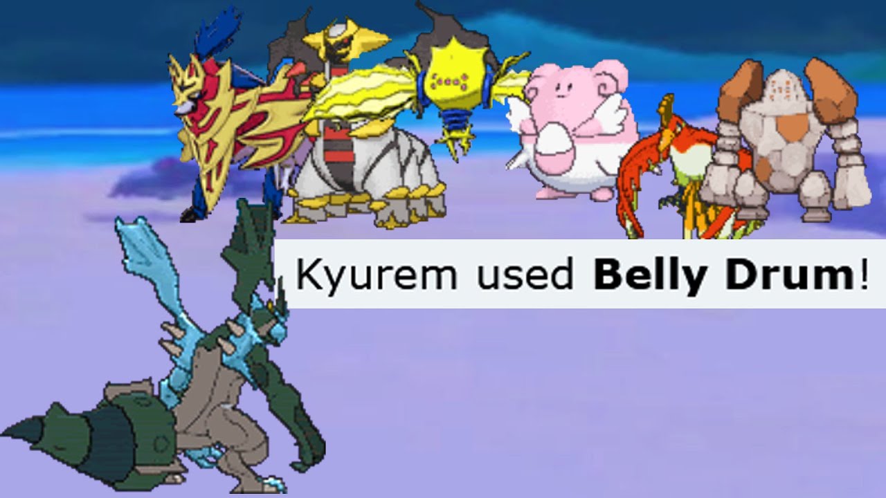 Kyurem Black Belly Drum Sweep
