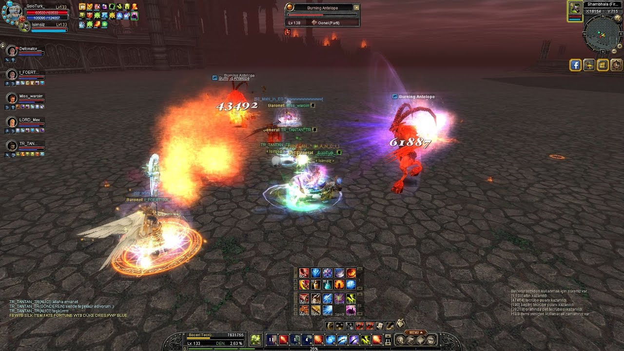 Silkroad Online İsro 138 PT ( Burning Antelope ) 1 Saat Terapi Videosu :)