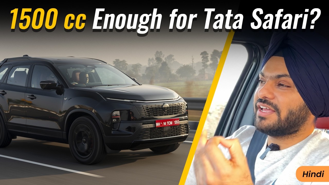Tata Safari 1.5 Turbo Petrol AT – First Drive & Real-World Impressions