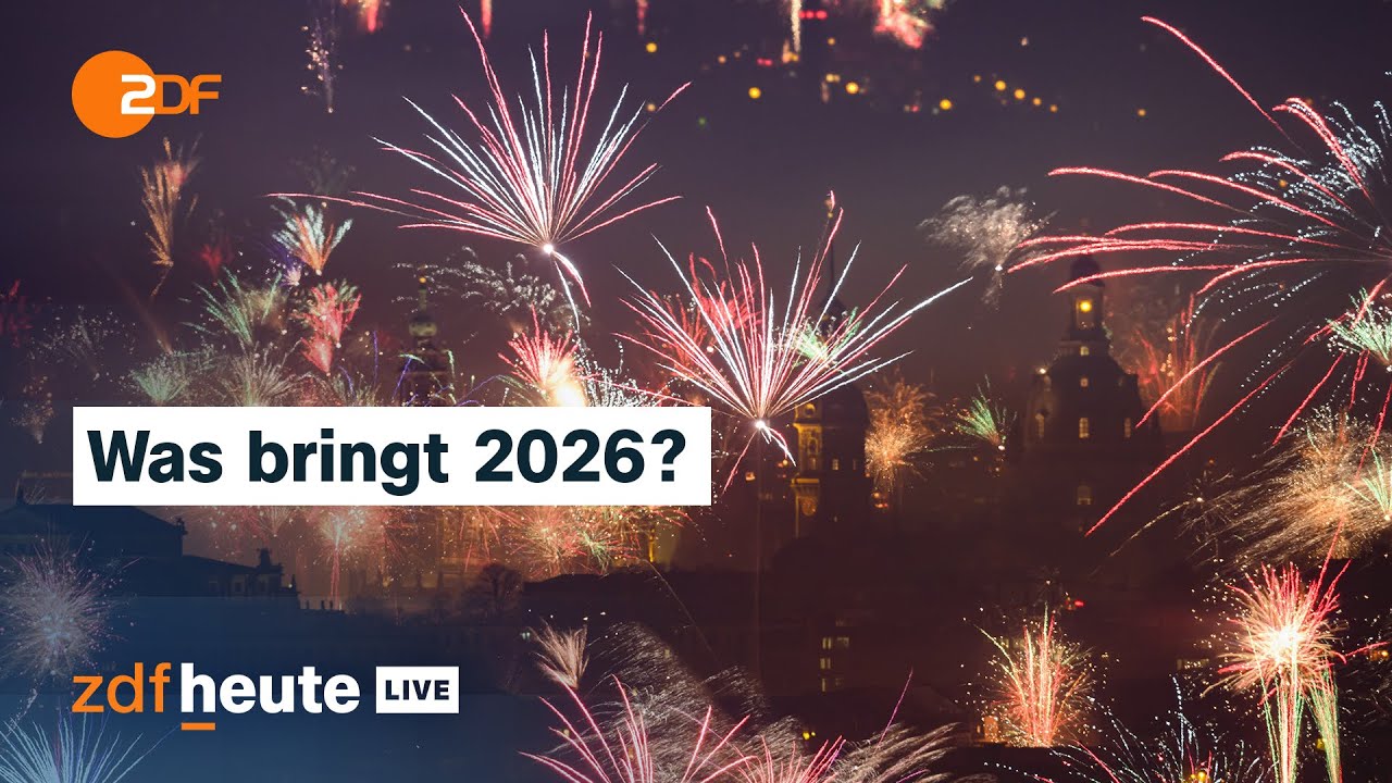 Silvester 2025: Was im neuen Jahr auf uns zukommt | Ausblick mit Zukunftsforscher bei ZDFheute live