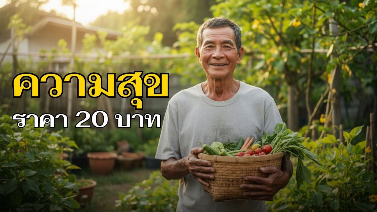 แค่เมล็ดพันธุ์ 20 บาท | เปลี่ยนชีวิตคนเกษียณให้มีความสุขอีกครั้ง