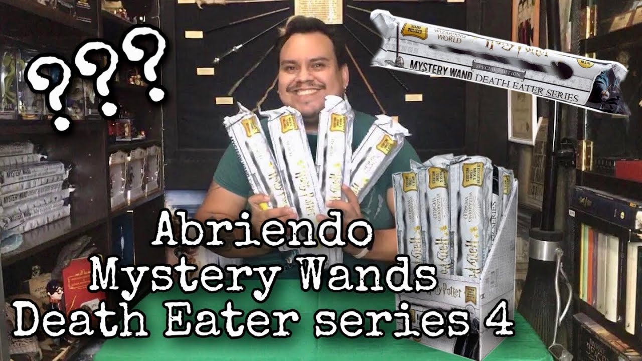Unboxing Harry Potter Mystery Wands Death Eater series 4 The Noble collection - Varitas Misteriosas