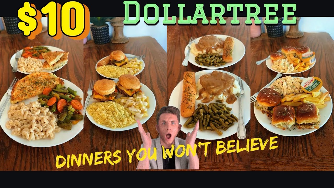 Лучшие блюда из товаров Dollar Tree за 10 долларов, которые вы когда-либо видели (5 элегантных идей)