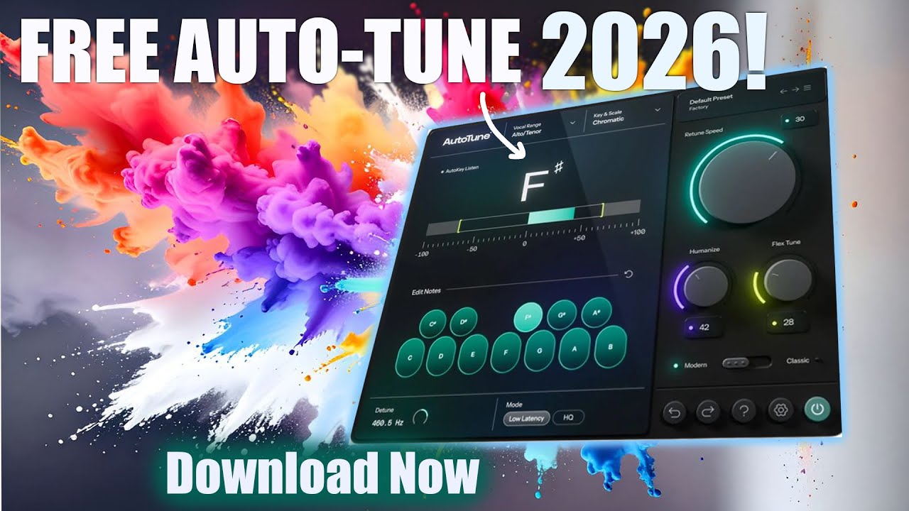 Скачать Auto Tune 2026 бесплатно: ЛУЧШИЙ АВТОТЮН В ИСТОРИИ: Antares Autotune Бесплатная загрузка