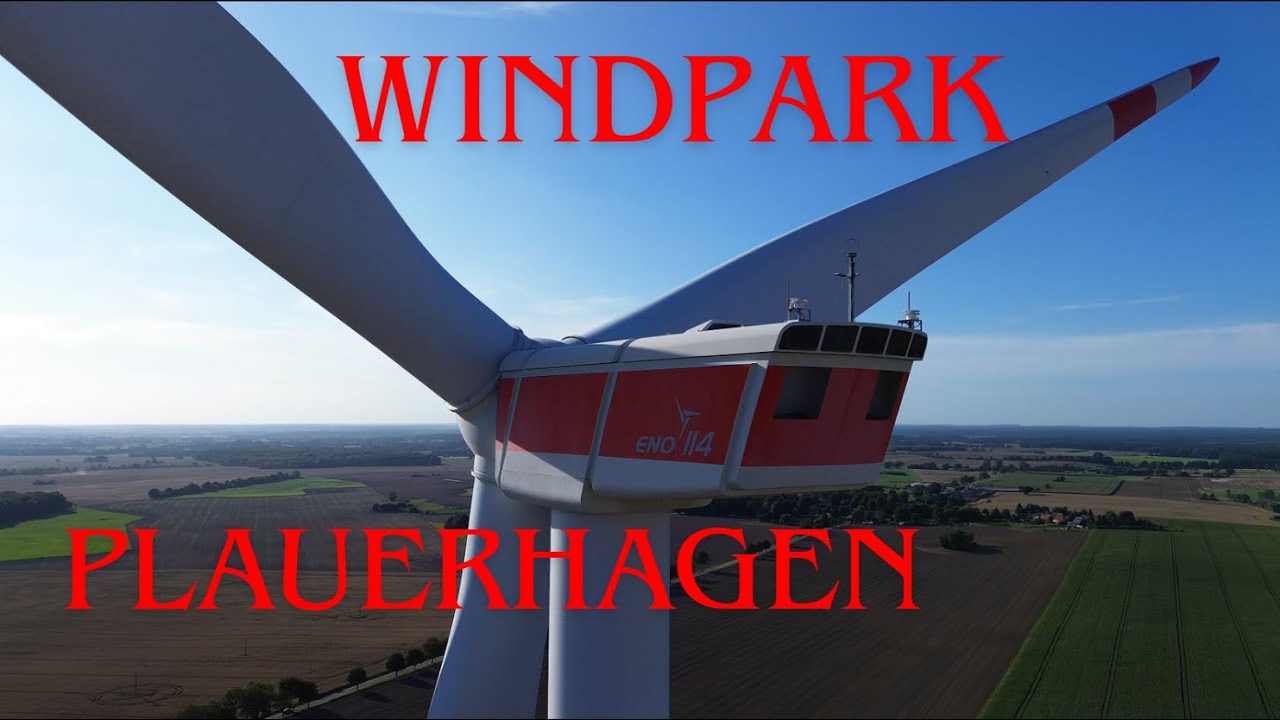 Windpark Plauerhagen mit 22 ENO Anlagen! | DJI mini 3